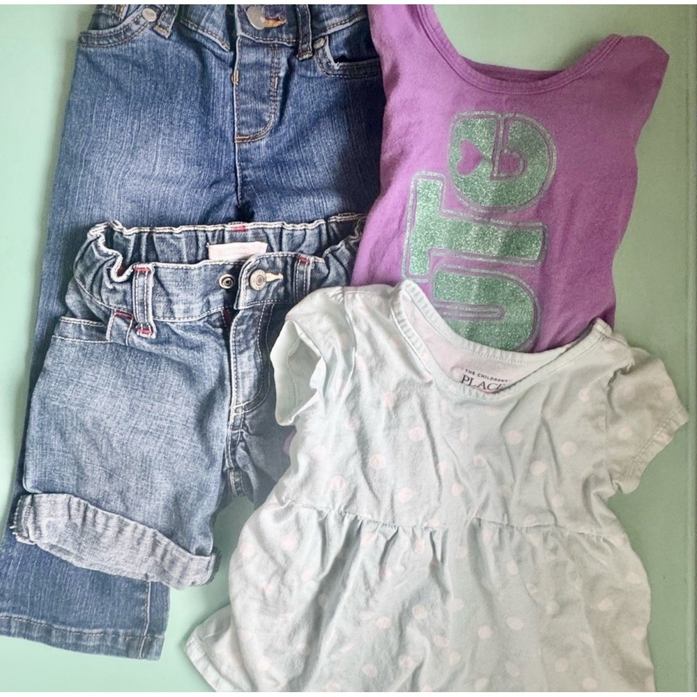 Girls 3T Clothing Lot | Jeans, Short, Long & Short Sleeve Shirts I Multi Brand |